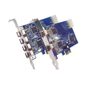 IOI Tarjeta IEEE1394A 4 puertos 400Mbits PCIExpress 2 chip TI IOI Tarjeta IEEE1394A 4 puertos 400Mbits PCIExpress 2 chip TI