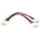 Cable Y molex 5,25" 0.2m