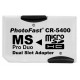 Adaptador doble MicroSD a Memory Stick Pro Duo